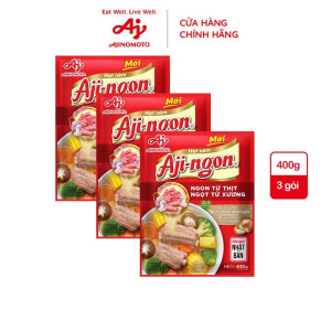 Hạt nêm Aji-ngon vị heo gói 400g