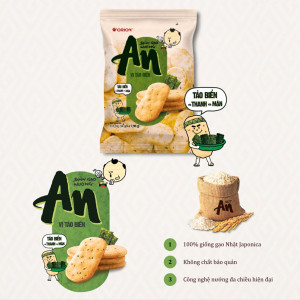 Bánh gạo nướng vị tảo biển Orion An 111.3g