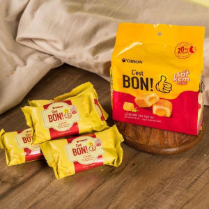 Bánh C'est Bon Orion sợi thịt gà sốt kem phô mai 101.5gr