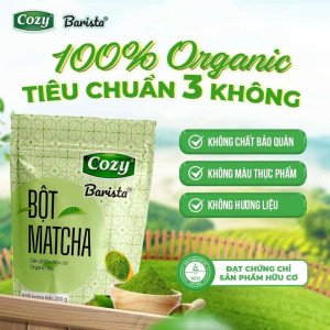 Bột trà xanh Cozy 200g