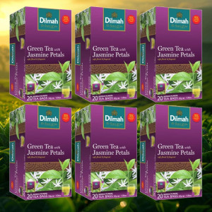 Trà Xanh Hoa Nhài Dilmah Jasmine Green Tea 30g