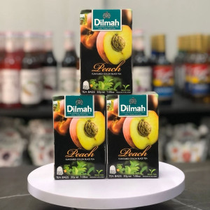 Trà đen hương đào Dilmah 30g
