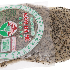 Bánh đa mè đen Hương Nam 454g