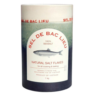 Muối Hạt Bạc Liêu Sea Salt Flakes 1kg
