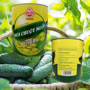 Dưa Chuột Muối Ottogi Slice Cucumber Pickles 3kg