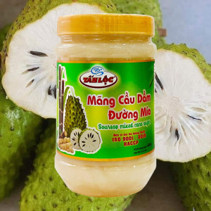 Mãng Cầu Dầm Đường Mía Tấn Lộc 600g