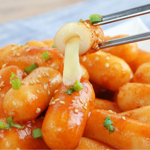 Bánh gạo nhân phô mai Topokki 500g