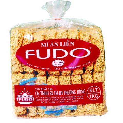 Mì Fudo gói 16 miếng
