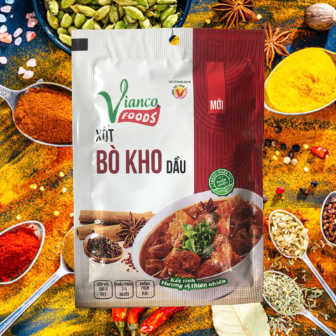 Sốt bò kho dầu ViancoFoods 18gr