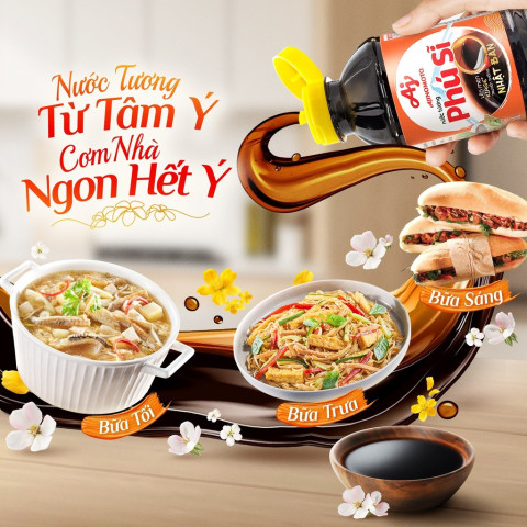 Nước tương Phú Sĩ Ajinomoto 4.9L