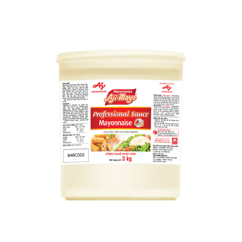 Sốt Mayonnaise Aji-mayo Professional Sauce 3kg