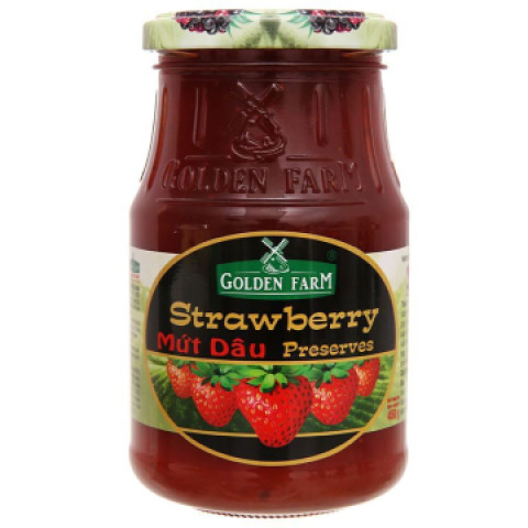 Mứt dâu Golden Farm Strawberry Preserves 450g