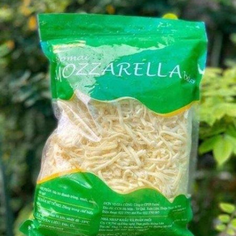 Phô mai bào sợi mozza 500g