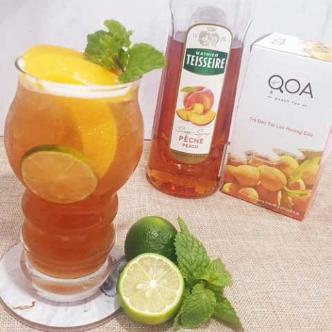 Siro Đào Teisseire Peach Syrup 700ml