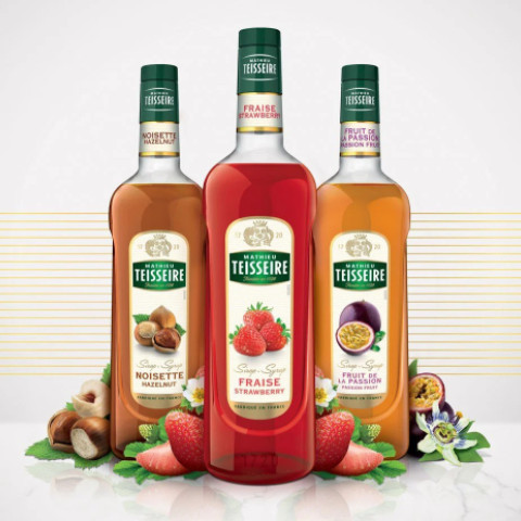 Siro dâu tây Teisseire Strawberry Sirup 700ml