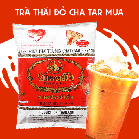 Trà Thái Lan Đỏ Cha Tar Mua Thai Tea Mix 400gr