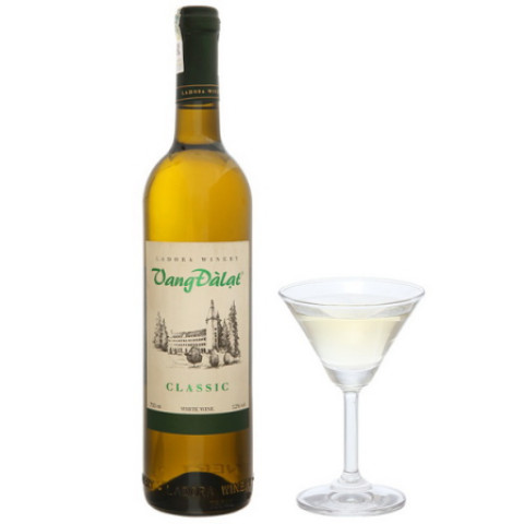 Rượu vang trắng Đà Lạt 750ml