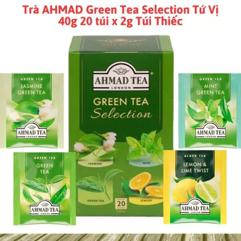 Trà xanh Ahmad Green Tea 40g