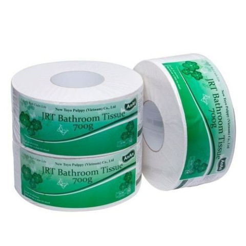 Giấy vệ sinh cuộn lớn An An JRT Bathroom 2 lớp 700g