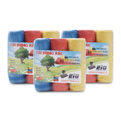 Bao Rác Màu Tự Phân Hủy - Trung