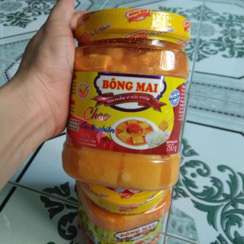 Chao Trắng Bông Mai 750gr