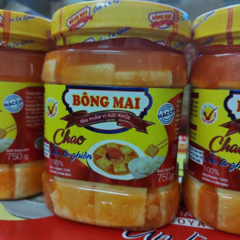 Chao Trắng Bông Mai 750gr