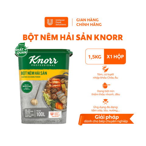 Bột nêm hải sản Knorr 1.5kg