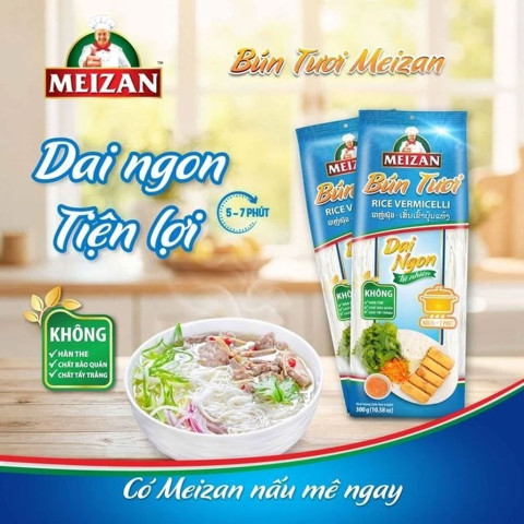 Bún tươi Meizan 300g