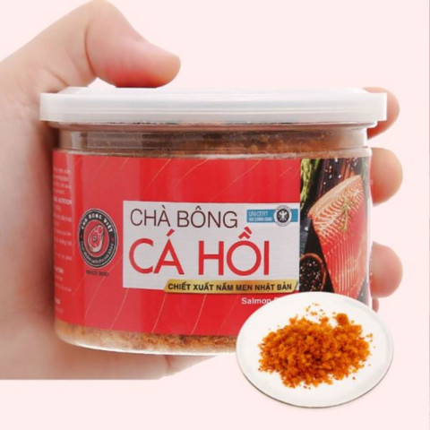 Chà Bông Cá Hồi Chà Bông Việt 100gr