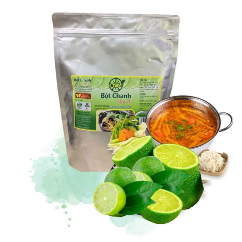 Bột Chanh Hòa Tan Chavi 1Kg