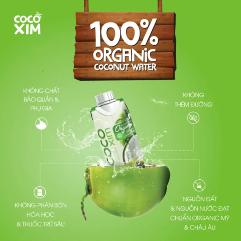 Nước dừa Cocoxim 1 lít