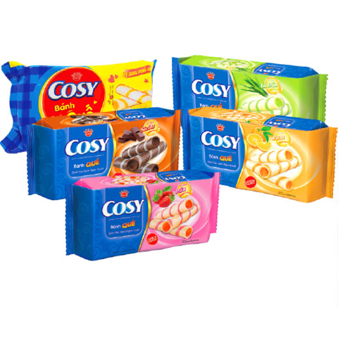 Bánh quế Cosy vị hỗn hợp 160g
