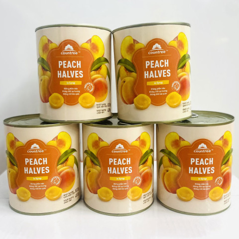 Đào Ngâm Countree 820g