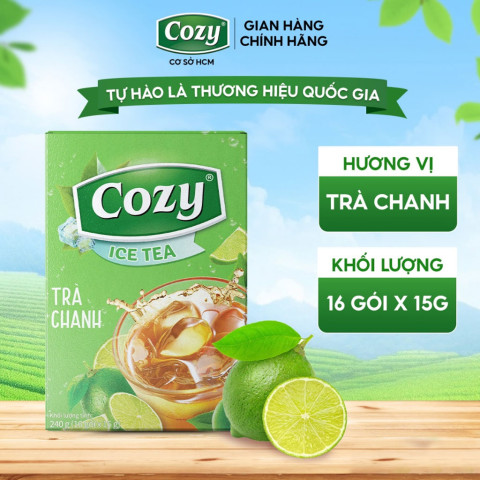Trà Chanh Cozy Ice Tea 240g (16 gói x 15g)