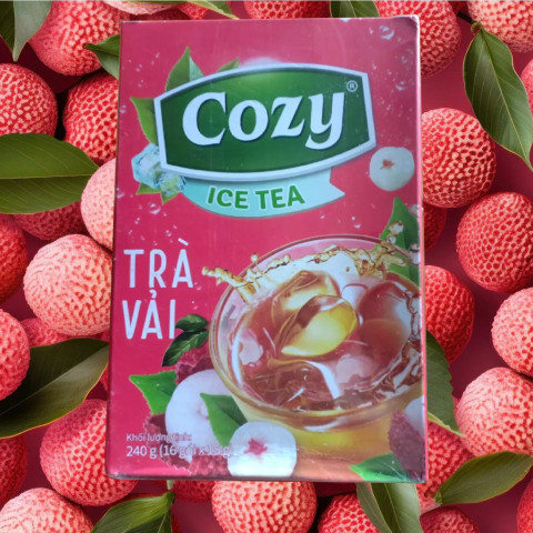 Trà vải Cozy Ice Tea 240g (16 gói x 15g)