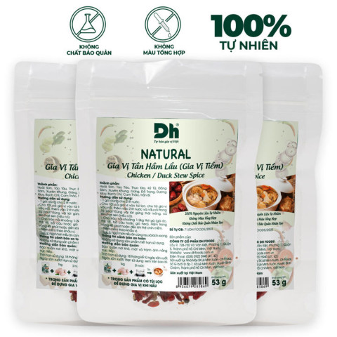 Gia vị tần hầm lẩu Dh Foods Natural 53g