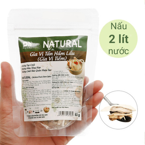 Gia vị tần hầm lẩu Dh Foods Natural 53g