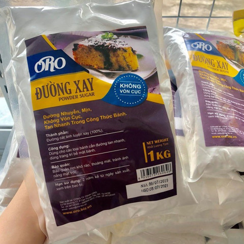 Đường xay Oro Icing Sugar 1kg