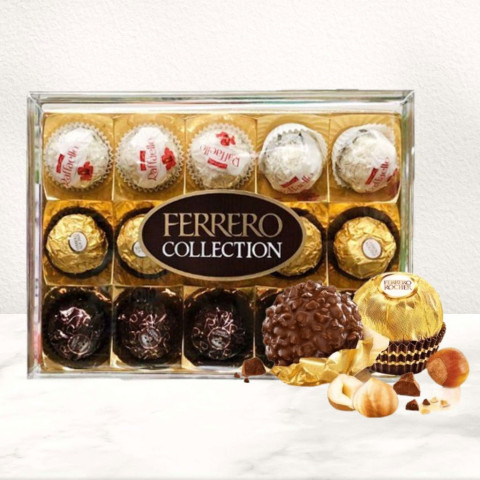Socola và kẹo hỗn hợp Ferrero Collection 162g