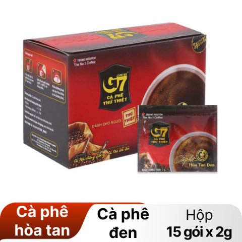 Cà phê hòa tan đen G7 30g