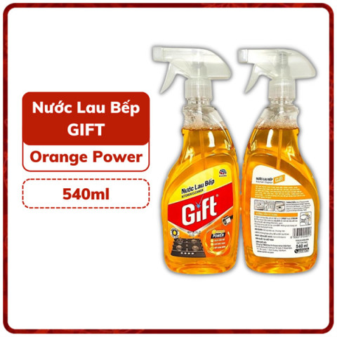 Nước lau bếp hương cam Gift Orange Power 540ml