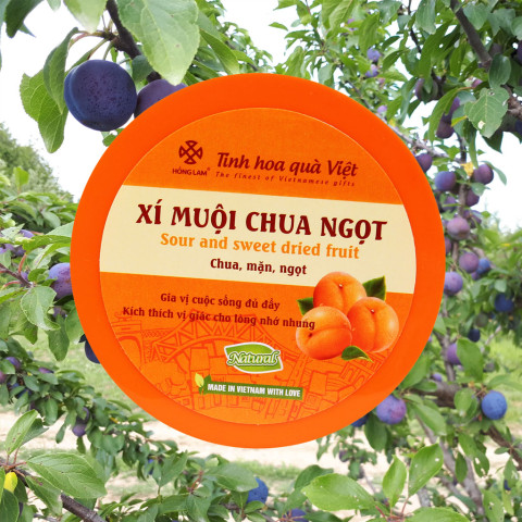 Xí muội chua ngọt Hồng Lam 300g