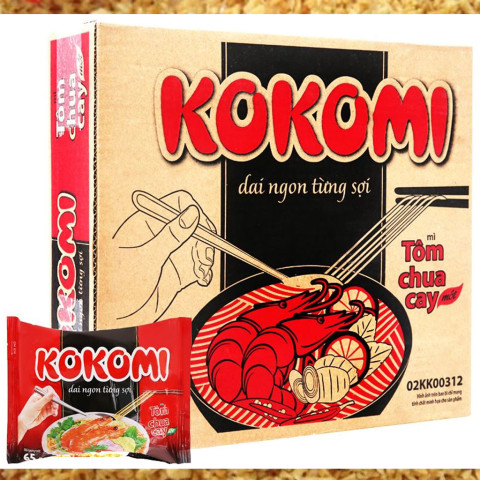 Mì tôm chua cay Kokomi 30 gói 65g