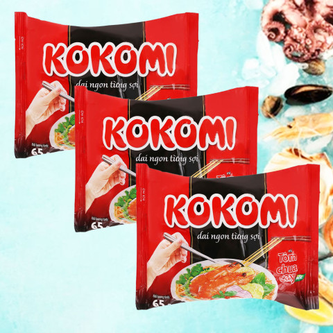 Mì tôm chua cay Kokomi 30 gói 65g