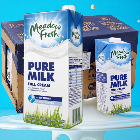 Sữa tươi tiệt trùng nguyên kem Meadow Fresh 1 lít