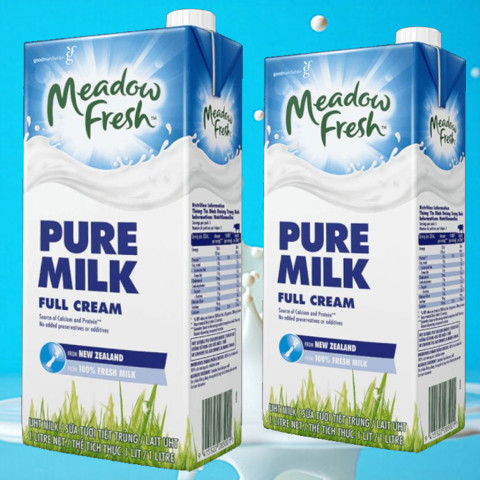 Sữa tươi tiệt trùng nguyên kem Meadow Fresh 1 lít
