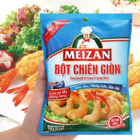 Bột chiên giòn nêm gia vị Meizan 150gr