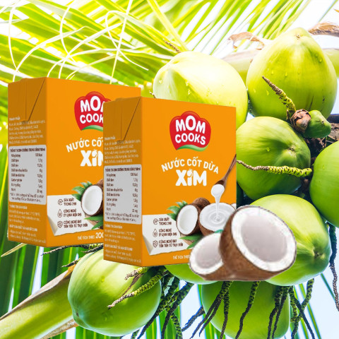 Nước Cốt Dừa XIM Mom Cooks 200ml
