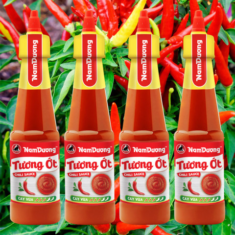 Tương ớt cay vừa Nam Dương 255g