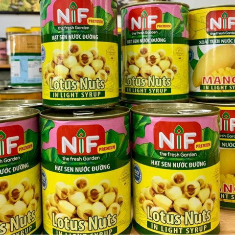 Hạt sen nước đường NIF Lotus Nuts 560gr